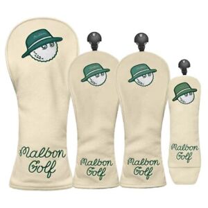 Golf Club #1 #3 #5 Wood Headcovers Driver Fairway Cover Pu Leather Head Covers