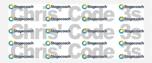 Code 3 Adhesive Vinyl Decals Suit 1/76 Corgi / CMNL Buses - Stagecoach bus logo - Picture 1 of 1