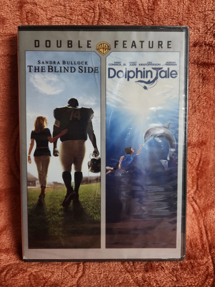 Family Double Feature The Blind Side & Dolphin Tale DVD 2013 Like