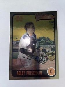 2020 Onyx Nimbus Gold  /50 Adley Rutschman #ONAD Top right corner Dinged