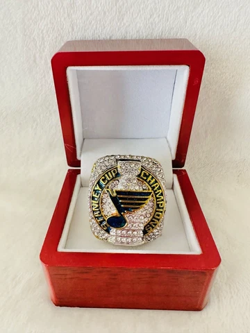 2019 Saint St Louis Blues Stanley Cup Championship Ring W Box, 🇺🇸 SHIP Cover