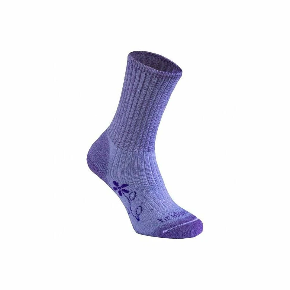 Violet MD Bridgedale Hike Midweight Comfort Womens Sock