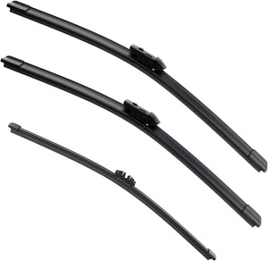 Windshield Wiper Blades 26+20+12" Replacement BMW X3 X4 Front + Rear Car Wiper - Picture 1 of 9