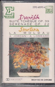 K 7 AUDIO (TAPE)  DVORAK / SMETANA / A.JORDAN / A. LOMBARD (NEUVE) - Bild 1 von 1