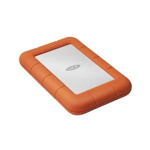 LaCie Rugged Mini external hard drive 1000 GB OrangeSilver - Photo 1/1