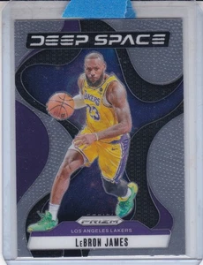 2024-25 PRIZM LEBRON JAMES DEEP SPACE INSERT #5 LAKERS 4 TIME MVP HOT PANINI - Imagen 1 de 1