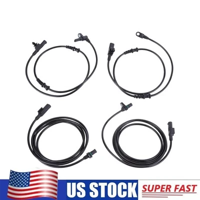 4Pcs ABS Wheel Speed Sensors Front & Rear For Mercedes-Benz Sprinter 2500 / 3500 Foto 1 de 4