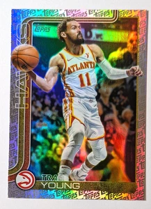 TRAE YOUNG 2025-26 Topps Fanatics Exclusive Topps Foil Atlanta Hawks - Bild 1 von 2