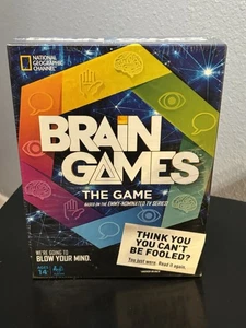 Brain Games Board Game National Geographic Channel Factory Sealed New - Picture 1 of 3
