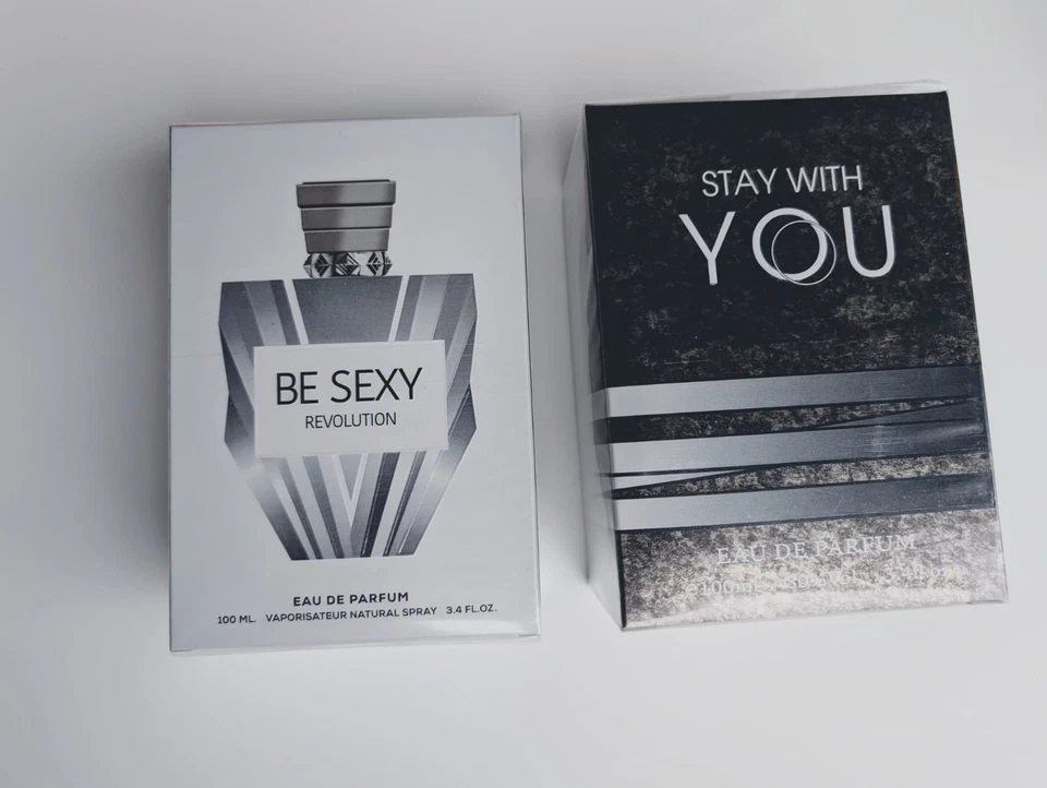 Pack de 2 eau de parfum Be Sexy Revolution de 100 ml cada uno (200 ml en total) - larga duración Foto 1 de 4