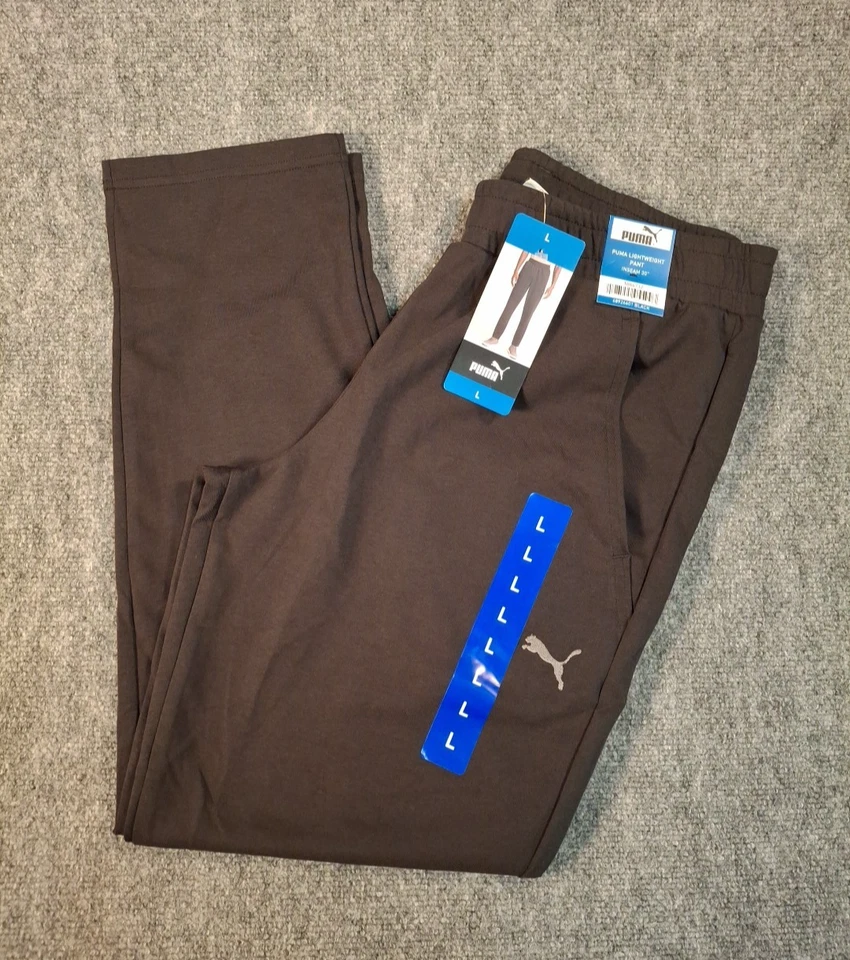 Puma Men's Lightweight with Pockets Jogger Black Size M