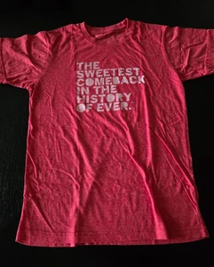 PROMO Hostess Tee "THE SWEETEST COMEBACK IN THE HISTORY OF EVER" Twinkie Small - Picture 1 of 4