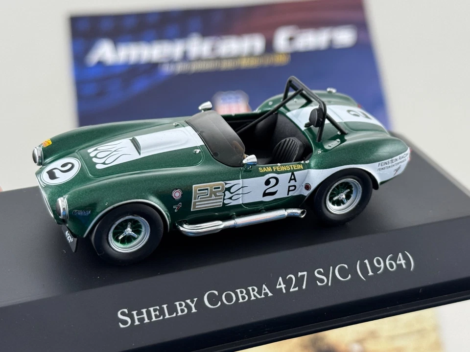 American Cars SHELBY AC COBRA 427 S/C 1:43 - Fascicolo #46 - DeAgostini Edicola - Immagine 1 di 1
