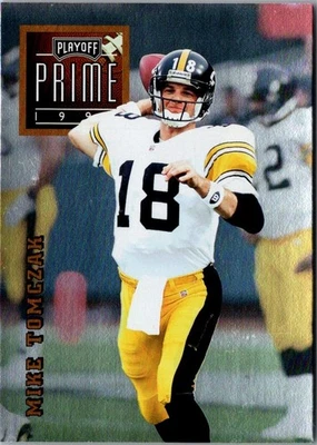 1996 Playoff Prime Mike Tomczak #30 Pittsburgh Steelers Football Card - Image 1 of 2