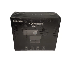 NEW SEALED Nuroum 2K QHD Webcam model AW-V11 Windows / Chrome / Mac / Android - Picture 1 of 3
