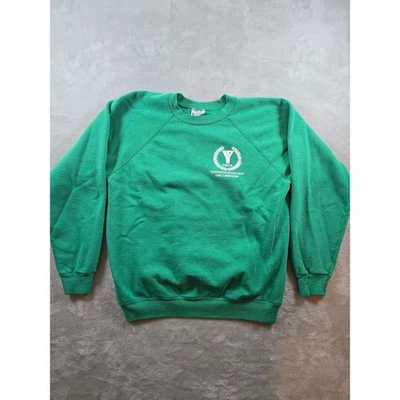 Sudadera De Colección YMCA L Verde Torrance South Bay 1992 Hecha en EE. UU. Años 90 *Leer Foto 1 de 4