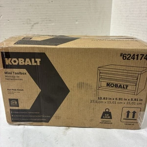 Brandneu Kobalt Mini Werkzeugkiste NEU Hot Pink Farbe 6241747 - Bild 1 von 2