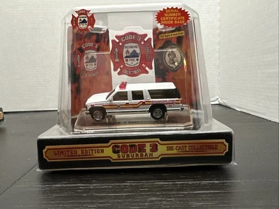 Code 3 Collectibles Richmond Fire & Emergency Services Suburban 12363 NIB - Image 1 of 4