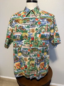 Reyn Spooner Shirt Ireland Danny Boy Hawaiian Irish St Patrick’s Day Cotton XL - Picture 1 of 12