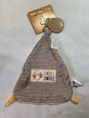 Magic Years Feliz Acción de Gracias Bebé Mordedor de Silicona Suave Negro Gobble Baqueta Foto 1 de 4