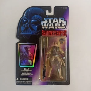 Star Wars Shadows Of The Empire_ Leia In Boushh Disguise_ Kenner 1996_ New - Foto 1 di 4