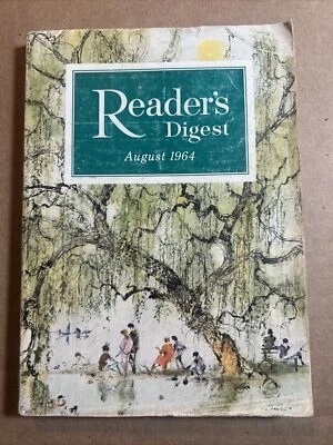 Readers Digest August 1964 Henry Hazlitt Sargeant Shriver Barbra Streisand - Image 1 of 4