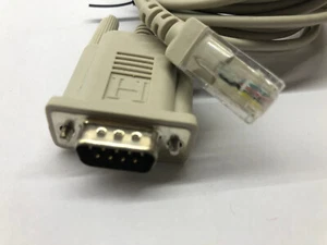 Netzwerk Kabel Serielles Kabel RJ45 zu DB9, Länge: 4 m - Bild 1 von 2