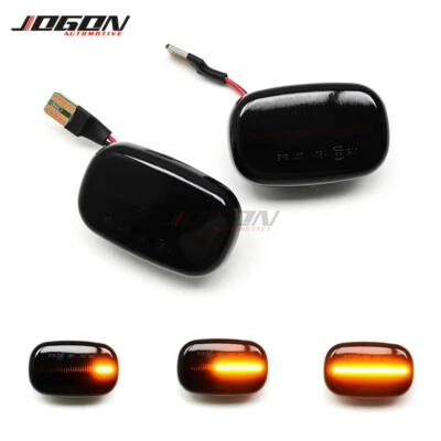 Luz de señalización lateral dinámica para camioneta Toyota Hilux SR5 vigo MK6 Carina E T Foto 1 de 4