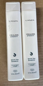 2x Lanza Healing Strength White Tea Shampoo 10.1 oz - Picture 1 of 1