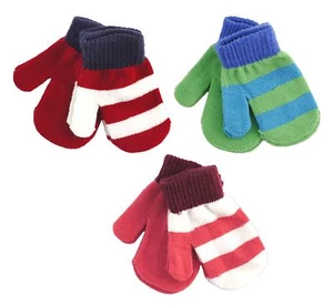 RJM 2er Pack weiche Strick Baby Fäustlinge - Bild 1 von 7