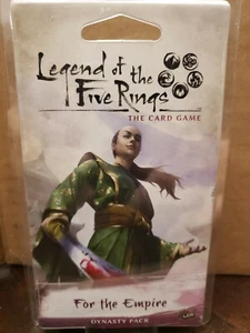 Legend of the Five Rings LCG: For the Empire Dynasty Pack (Factory Sealed) - Picture 1 of 3