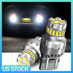 2X AUXITO LED White Back Up Reverse Light Bulb 4800LM 7443 7440 T20 6500K - Picture 1 of 12