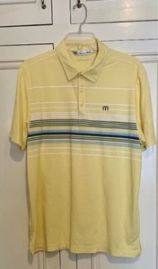 Travis Mathew Shirt Adult Large Golf Short Sleeve Polo Pima Cotton Men's Nice - Picture 1 of 6