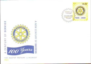 2819 - Estonia - 2005 - Centenary of the Founding of Rotary International - FDC - Picture 1 of 1