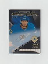 2018-19 Ultimate Introductions Onyx Black Jordan Kyrou Rookie Auto 07/10