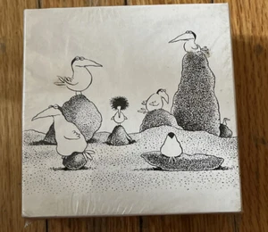 Mini Jigsaw Puzzle “No Stone Left Unterned” 100 pcs Vintage NIB - Picture 1 of 6