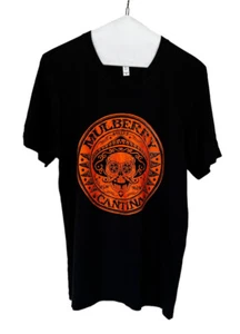 Mulberry Street Cantina T-shirt Women’s Black With Orange Graphic Good Condition - Picture 1 of 5