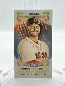 J.D. MARTINEZ 2021 Topps Allen & Ginter's Chrome #167 Mini Card Insert - Picture 1 of 2