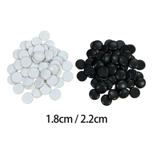 100 Pieces Go Board Game Chess Pieces Board Game Accessories Playing Accessories - Picture 1 of 14