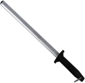2 Pack - JERO 12 Inch Diamond Coated Knife Sharpener - Hollow Core Oval Design - Picture 1 of 4