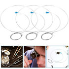 3 Pcs Iron Eyepiece Steel Ring Fixing Circle Watch Magnifier Bracket