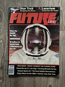 Future Life Magazine 14, novembre 1979 The Martian Chronicles Star Trek