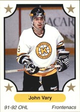 1991-92 7th Inning Sketch OHL #237 John Vary - NM-MT