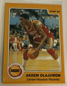 1984-85 Star - #237 Hakeem Olajuwon (RC) Reprint