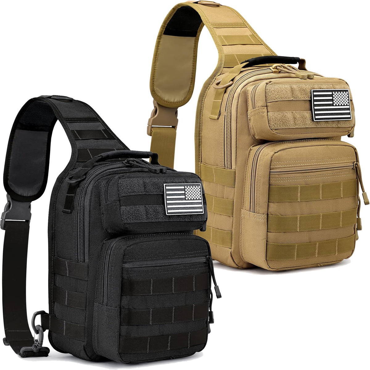 Cinturon Tactico Hombre Edc Pouch, Bolsa Molle Tactica, Bolso