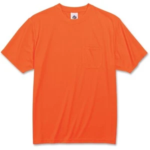 Ergodyne GloWear 8089 Non-Certified High Visibility T-Shirt, XX-Large, Orange - Picture 1 of 3