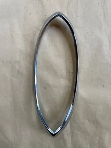 Original VW Karmann Ghia  Chrome Tail Light Trim Ring for Lens - 1960-1969 - Picture 1 of 4