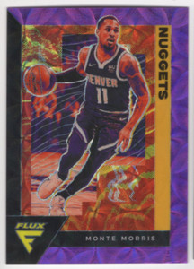 2020-21 Panini Flux FOTL Purple Scope #48 Monte Morris /18 - NM-MT