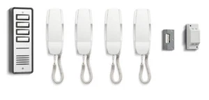 NUEVO INTERCOMUNICADOR TELÉFONO DE ENTRADA PUERTA DE AUDIO 4 VÍAS CAMPANA 904 PARA HASTA CUATRO PISOS - Imagen 1 de 1