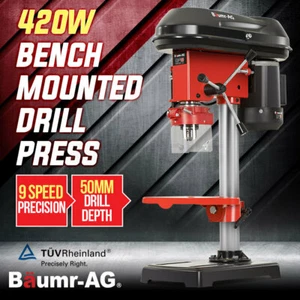 Baumr-AG 420W Drill Press Pedestal Benchtop Bench Stand Pillar Variable Speed - Picture 1 of 12